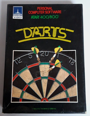 ATARI 400 / 800 : DARTS / Personal Computer Software / THORN EMI VIDEO