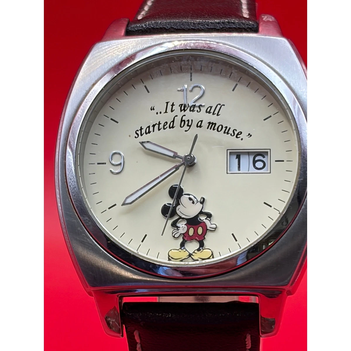 square mickey mouse watch products for sale | eBay