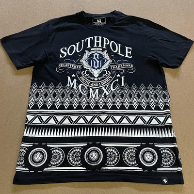 Southpole ゲームシャツ Southpole 21 Mens White Blue 1/4 Zip All Player League Shirt Size