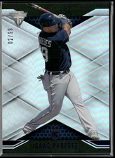 2021 Panini Chronicles Titanium Rookie RC Blue /99 Isaac Paredes #20 Tigers