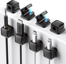 Cord Organizer Holder 8 Pack Magnetic Adhesive Clips