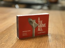 FlightPath Premium Golf Tees Durable Plastic 2.75" Tall 8 Pack For Golf Shot