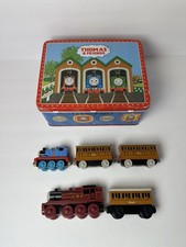 Thomas Friends, Annie Clarabel Wooden and Iron Engine, 2001-2002 Set with box