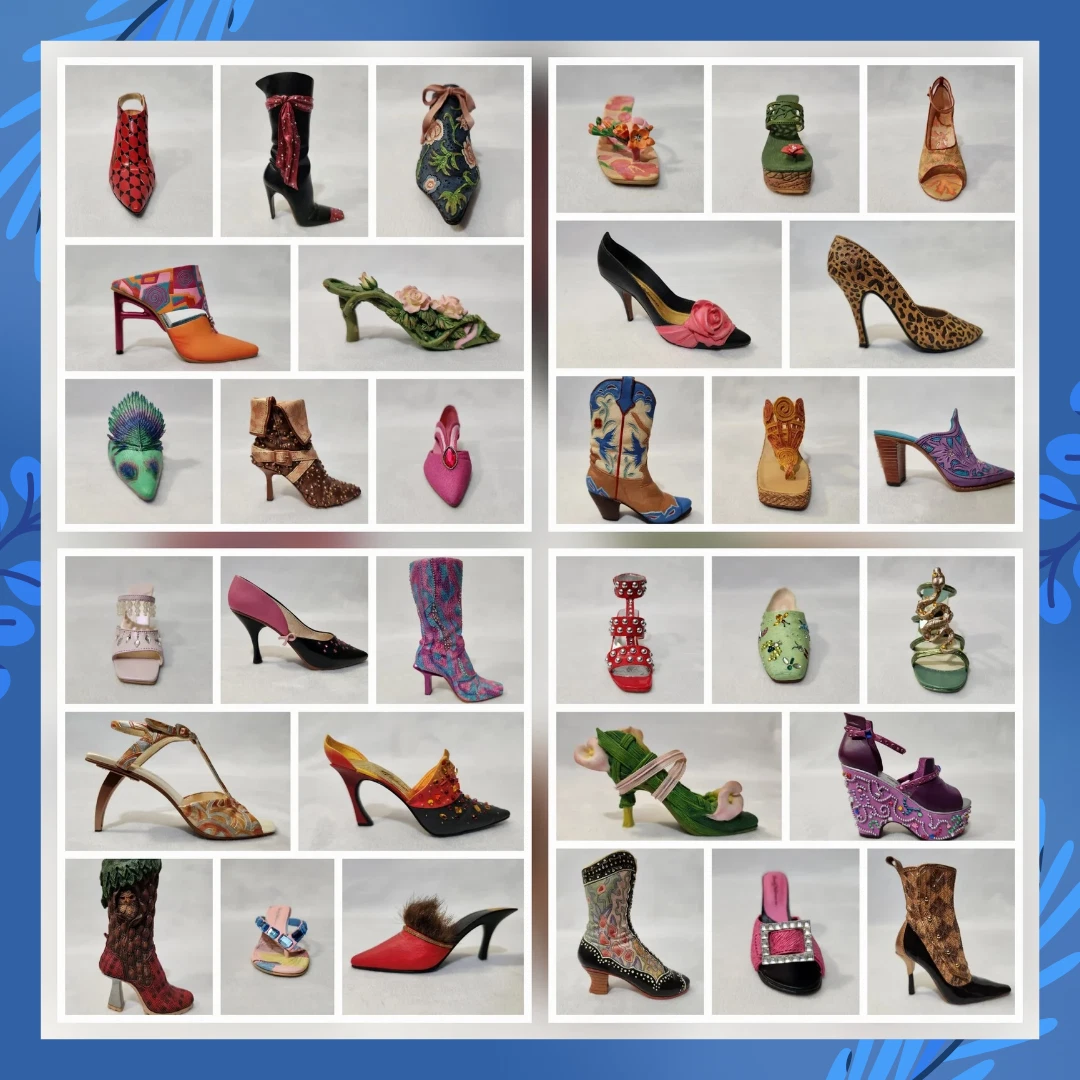 Preços baixos em Just The Right shoe Willitts Esculturas e