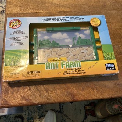Uncle Milton's Ant Farm S.T.E.M. Genuine Ant Farm Live Ant Habitat