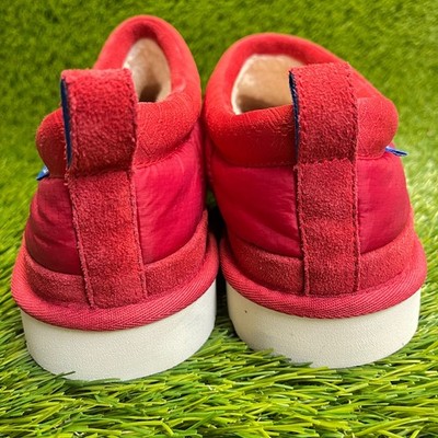 UGG Tasman LTA Mens Size 9 Red Casual Classic Outdoor Slip On Slippers Shoes UGG Tasman LTA Mens Size 9 Red Nylon Slip On Slipper Shoes  main image 2