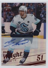 2025-26 Upper Deck Fleer Ultra SP Red Rainbow Foil /10 Shane Wright #127 Auto