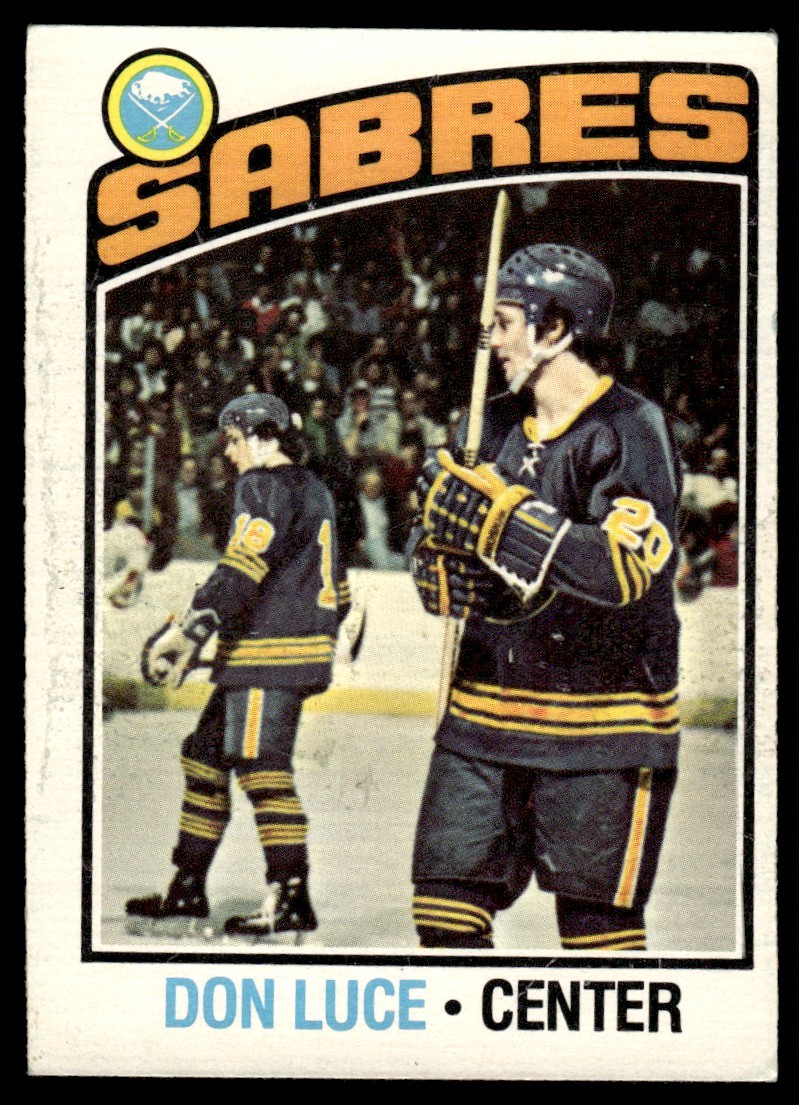 1976-77 O-Pee-Chee Don Luce Buffalo Sabres #94