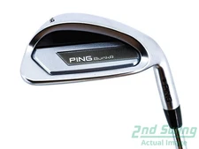 Ping BunkR Wedge Sand SW 64° Steel Wedge Flex Right Black Dot 35.25in