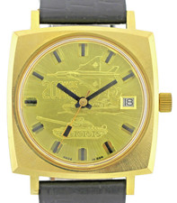 NOS - GUB Glashütte Spezimatik, Kal. 75, "20 Jahre NVA", Herrenuhr, DDR mit Box