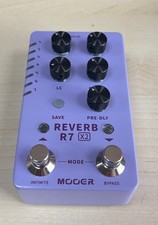 Mooer R7 Reverb X2 Effetto Riverbero a Pedale per Chitarra Usato