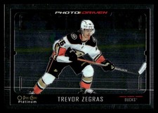 2021-22 O-Pee-Chee Platinum #PD-12 Trevor Zegras Photo-Driven Ducks