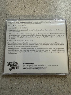 Bookworm Deluxe Jewel Case (PC, 2007) for sale online | eBay