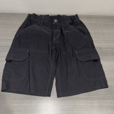 Kuhl Renegade Shorts Cargo Stretch Hiking Adjustable Waist Kids Child Small 7-8