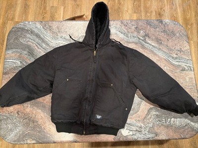 Walls Blizzard Pruf Men's Fleece Lined Hooded Jacket Large
