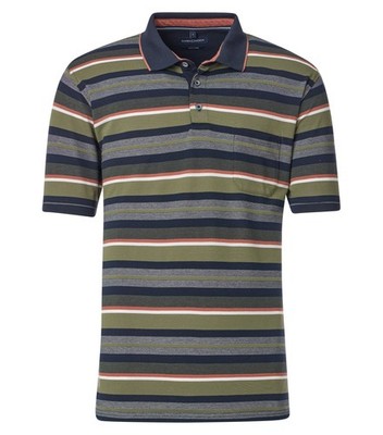 CASAMODA Polo gestreift