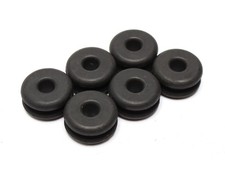 3/4" Hole Rubber Grommets for 1/8" Panel, 5/16" ID, 6pcs