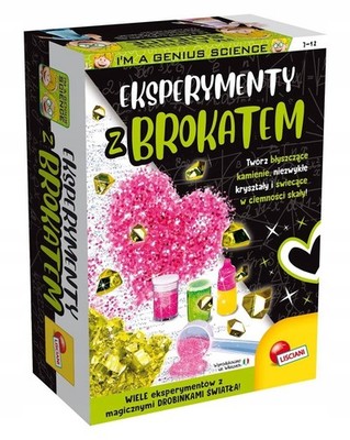 LISCIANI I''M A GENIUS EKSPERYMENTY Z BROKATEM błyszczących eksperymentów!