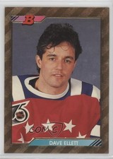 1992-93 Bowman Dave Ellett #204 0c4
