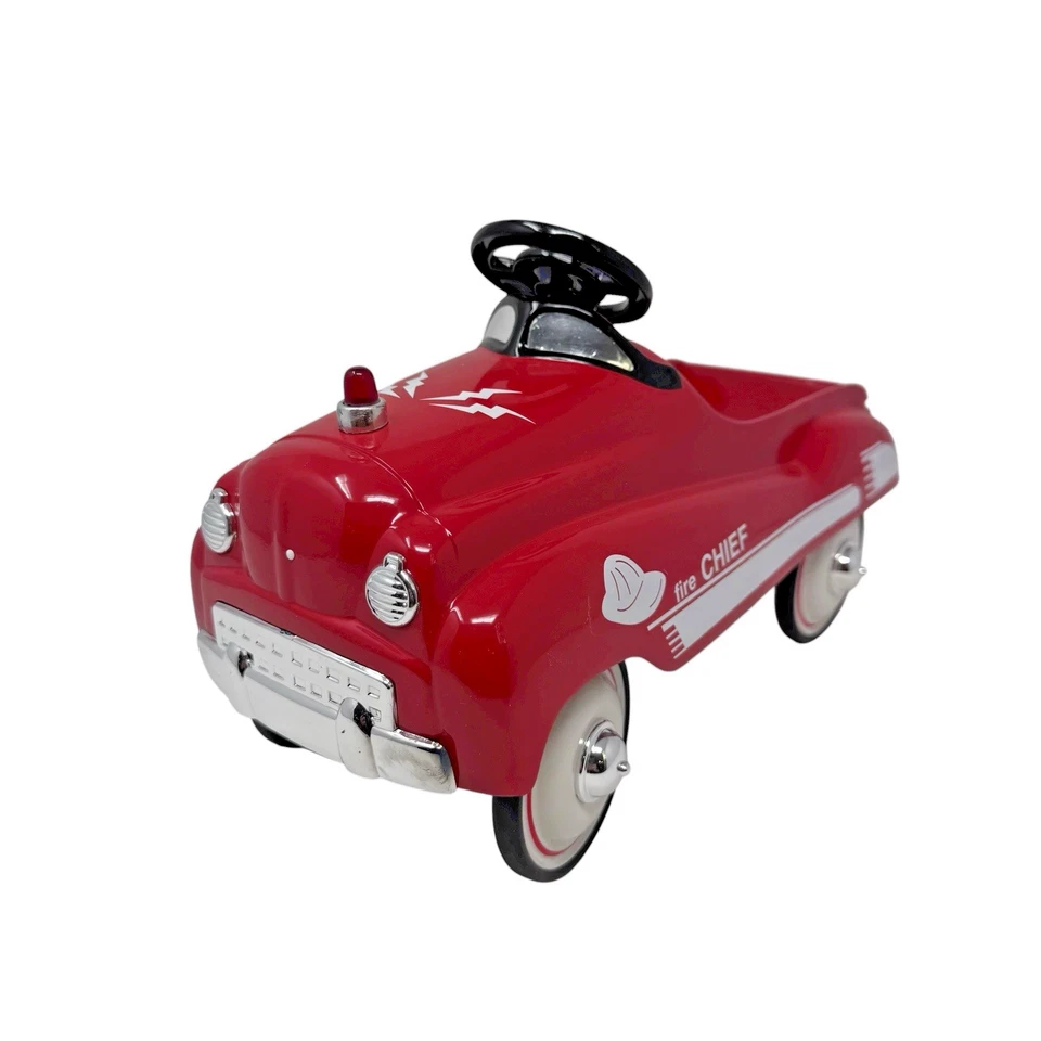 Xonex Fire Chief Limited Edition 1:3 Die-Cast Pedal Car Model w/ Box & COA 1993 - Image 2 of 4