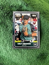 Colt Emerson 2025 Onyx Vintage Rookie Gray Border SP /49 RC