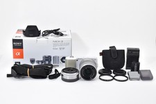 🌸[QUASI COME NUOVA] SONY NEX-3 E 18-55mm/F3.5-5.6 E 16mm F2.8 fotocamera mirrorless GIAPPONE