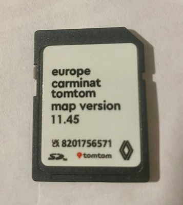RENAULT CARMINAT TOMTOM Europa 2025 11.45 Version SD KARTE MEGANE CLIO  SCENIC