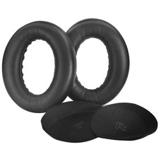 2x Black Earpads Ear Cushions Ear Pads for Bose QuietComfort Ultra Headphones