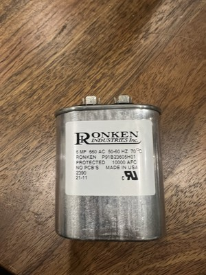 #ad Taylor Dunn 79 902 00 CAPACITOR 6MFD 660V LESTER $45.99