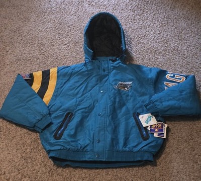 Starter Jacket Jacksonville Jaguars Banned Logo Large Mens Hooded