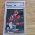 Topps Update Series Shohei Ohtani Angels #US189 Rookie 3-Game HR Streak PSA 9
