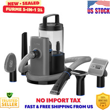 furMe 5-in-1 2L Professional PLUS Pet Grooming Vacuum Set