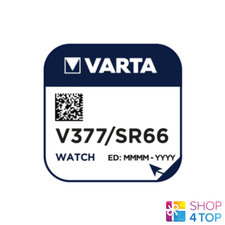Varta 377 SR626SW 1.55V Silver Oxide Watch Coin Cell Battery