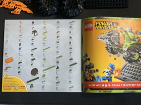 LEGO Power Miners: Claw Digger (8959) W/ Manual 100% Complete