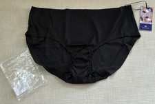 NWT HONEYLOVE  BLACK SOFT FORM MID RISE BRIEF / VAMP  XL