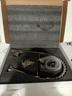 BESy Gebürstetes Nickel Küchen Spültischarmatur, 2 Funktionen Küchen Spültisch Mischbatterien mit...