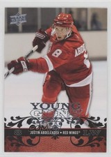 2008-09 Upper Deck Young Guns Justin Abdelkader #211 03uh