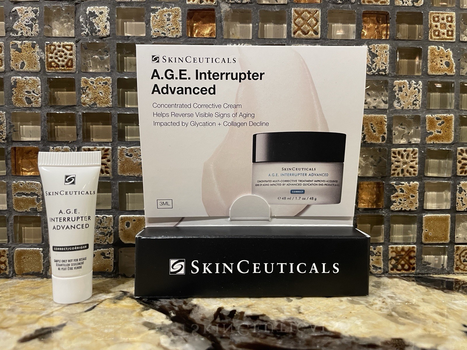 Bundle of 3 Skinceuticals A.G.E. Interrupter advanced Concentrated 0.1oz each