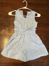 Abercrombie Kids Girls Blue Romper Size 7/8