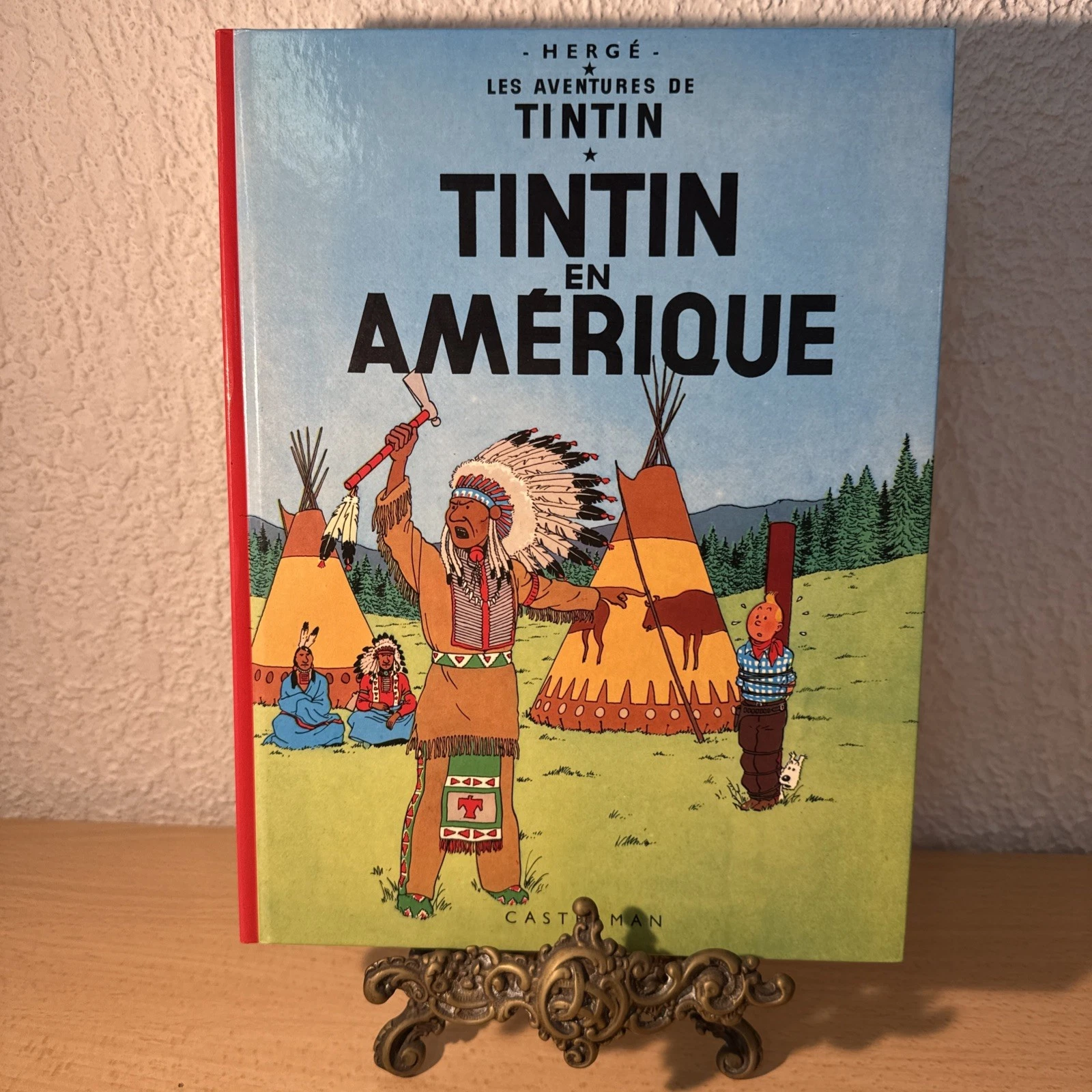 BD Les Aventures De Tintin , Tintin En Amérique 1947
