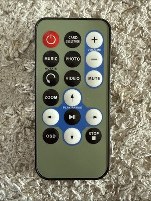 LED Strip Remote Controller IR RGB Music Photo PlayPause Volume Black