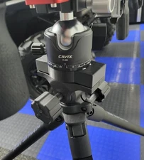 Bog BANTAM clamping Tripod Conversion ARCA- SWISS Ball Head Adapter Kit - 3/8 