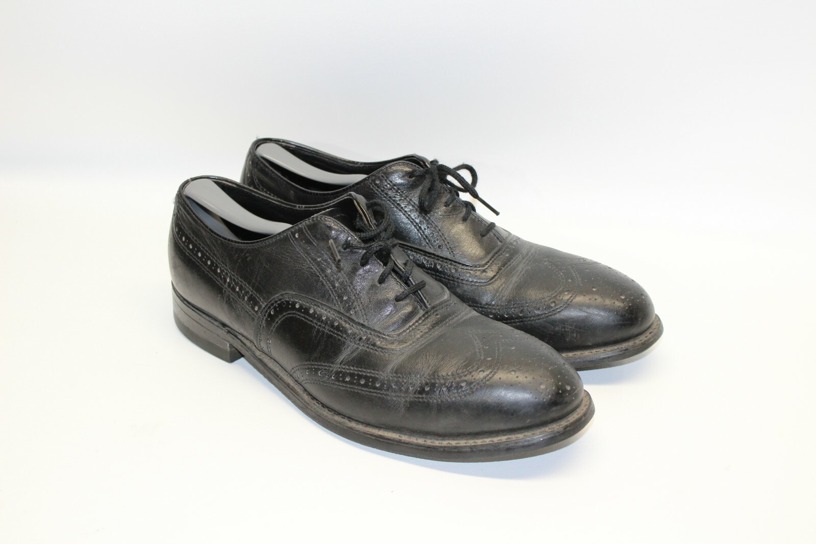 SAOLA SCARPA ANTINFORTUNISTICA LEHIGH OXFORD TOMAIA IN PELLE NERA MIRAGUM SUOLA ANTIMARCA 9 5 E