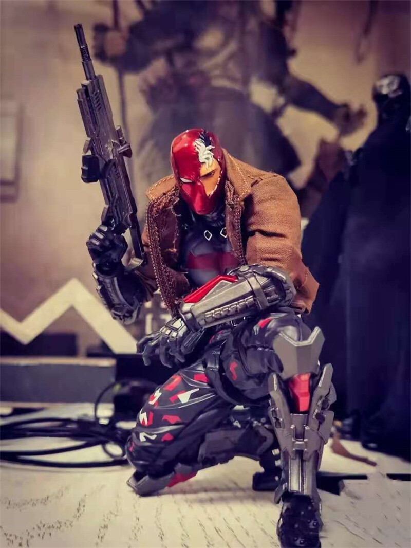 1/12 Red Hood Jason Todd Clothes Jacket Only for 6in MEZ Figure