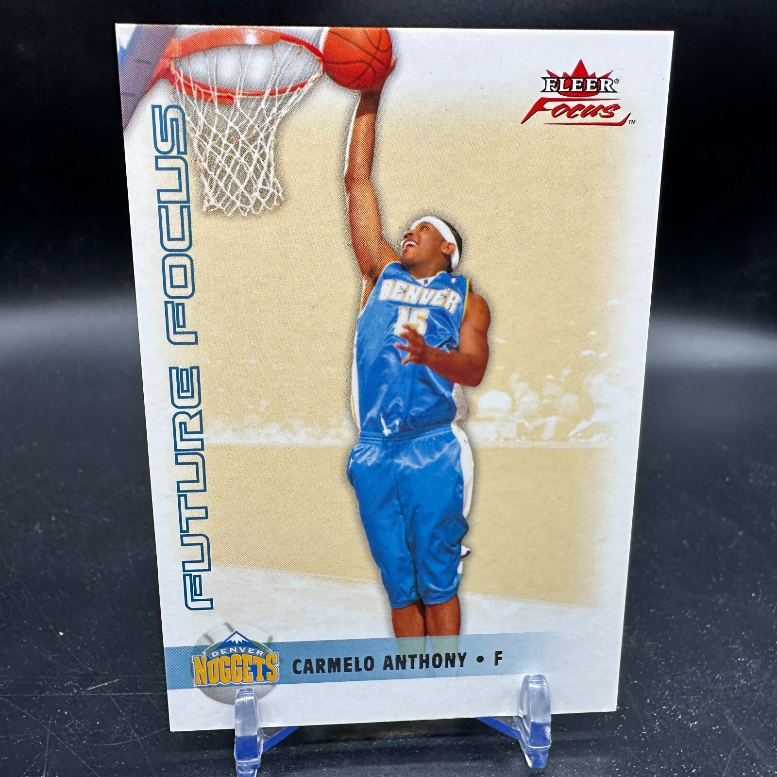 Carmelo Anthony Rookie /499 2003-04 Fleer Focus - Future Focus #121  (RC)