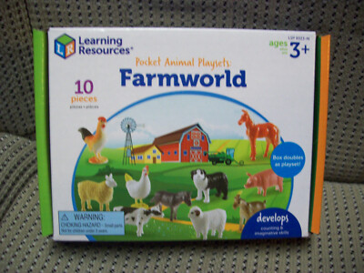 Farmworld, Learning Resources Pocket Animal  10 pieces  Playset