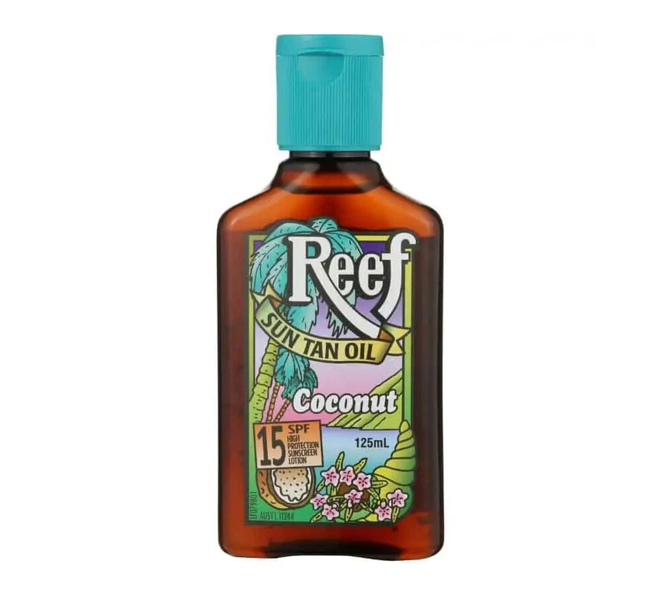 2 x Reef Coconut Sun Tan Oil Offers No Protection Against UV Rays 125ml - Image 4 of 4