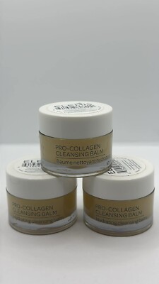 Lot of 3 Elemis Pro Collagen Hydrating Cleansing Balm 10g Each Total of 30g 