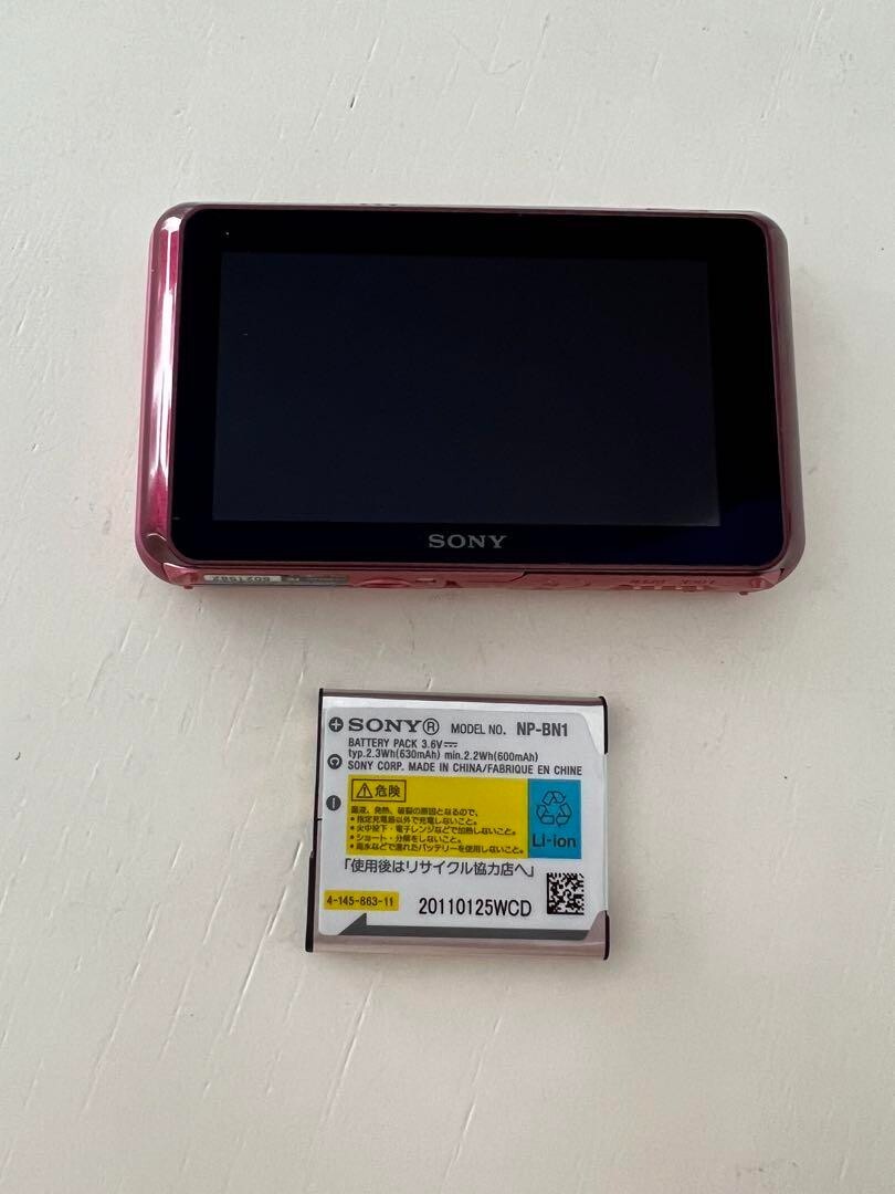 SONY Cyber shot DSC-T110 16.1MP Compact Digital Camera Rare