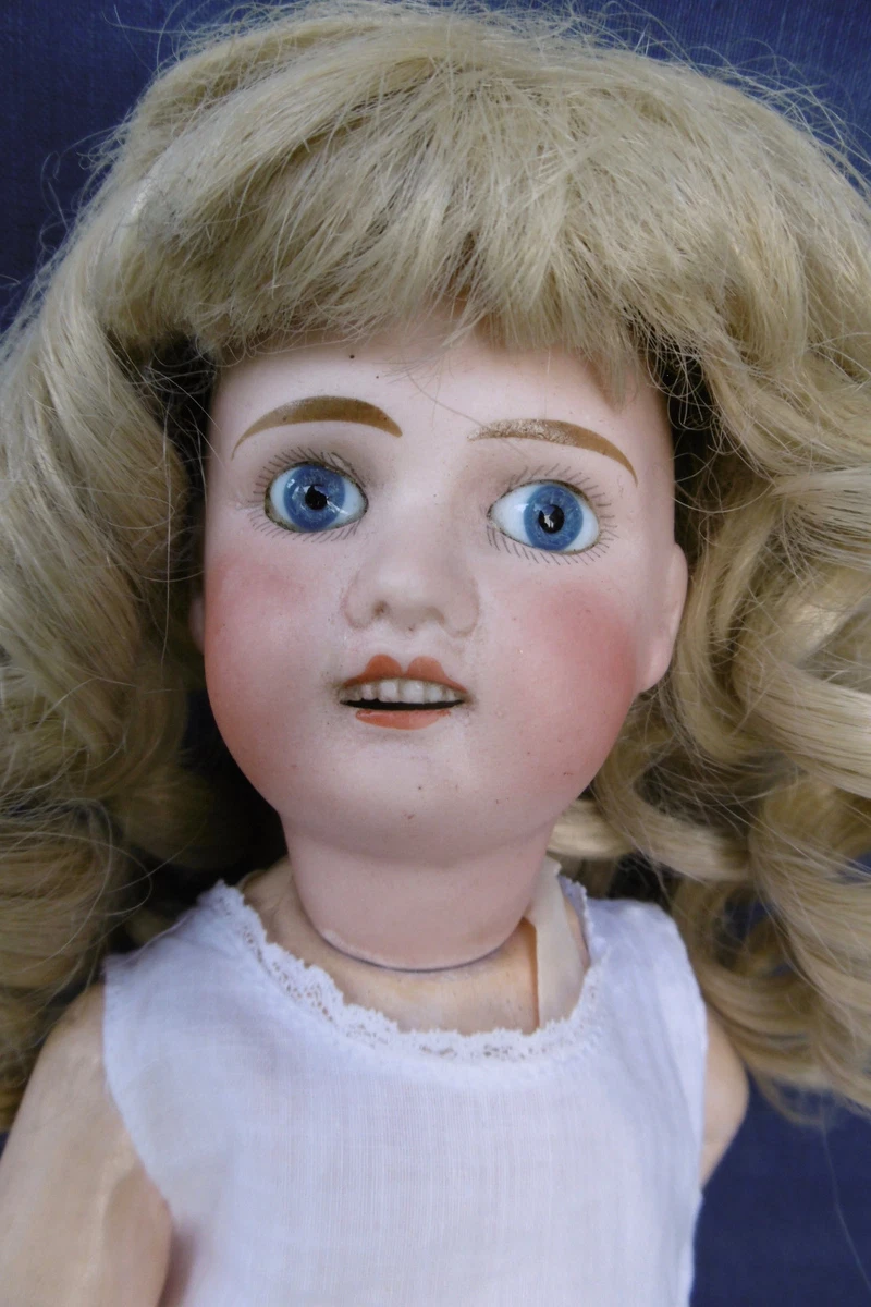 Poupée Mignonnette Jules Verlingue - Porcelaine Biscuit - 17 Cm - Années 1900